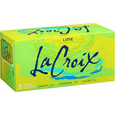 La Croix- Lime Sparkling Water 8x355ml Product Image